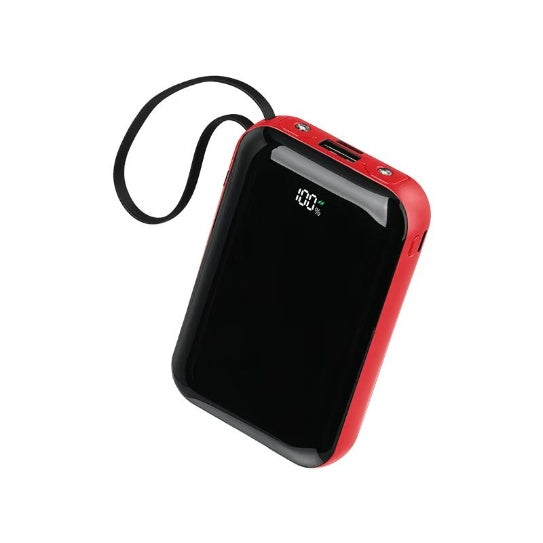 Universal Charging Companion Portable Power Bank with Fast and Wireless Charging