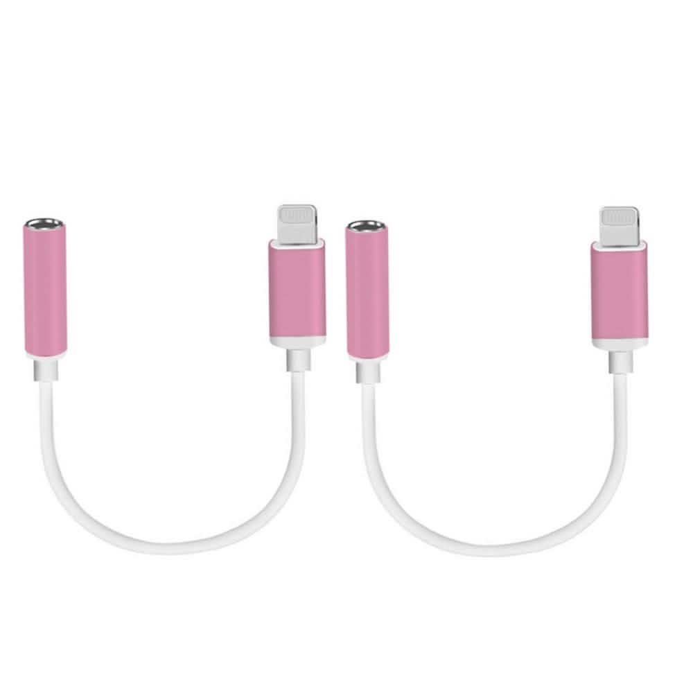 Lightning to Headphone Jack Adapter 2-Pack