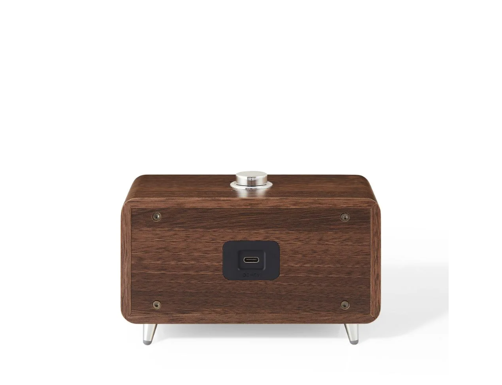 Crosley CR3049A Stanza Portable Bluetooth Speaker -Walnut -NEW