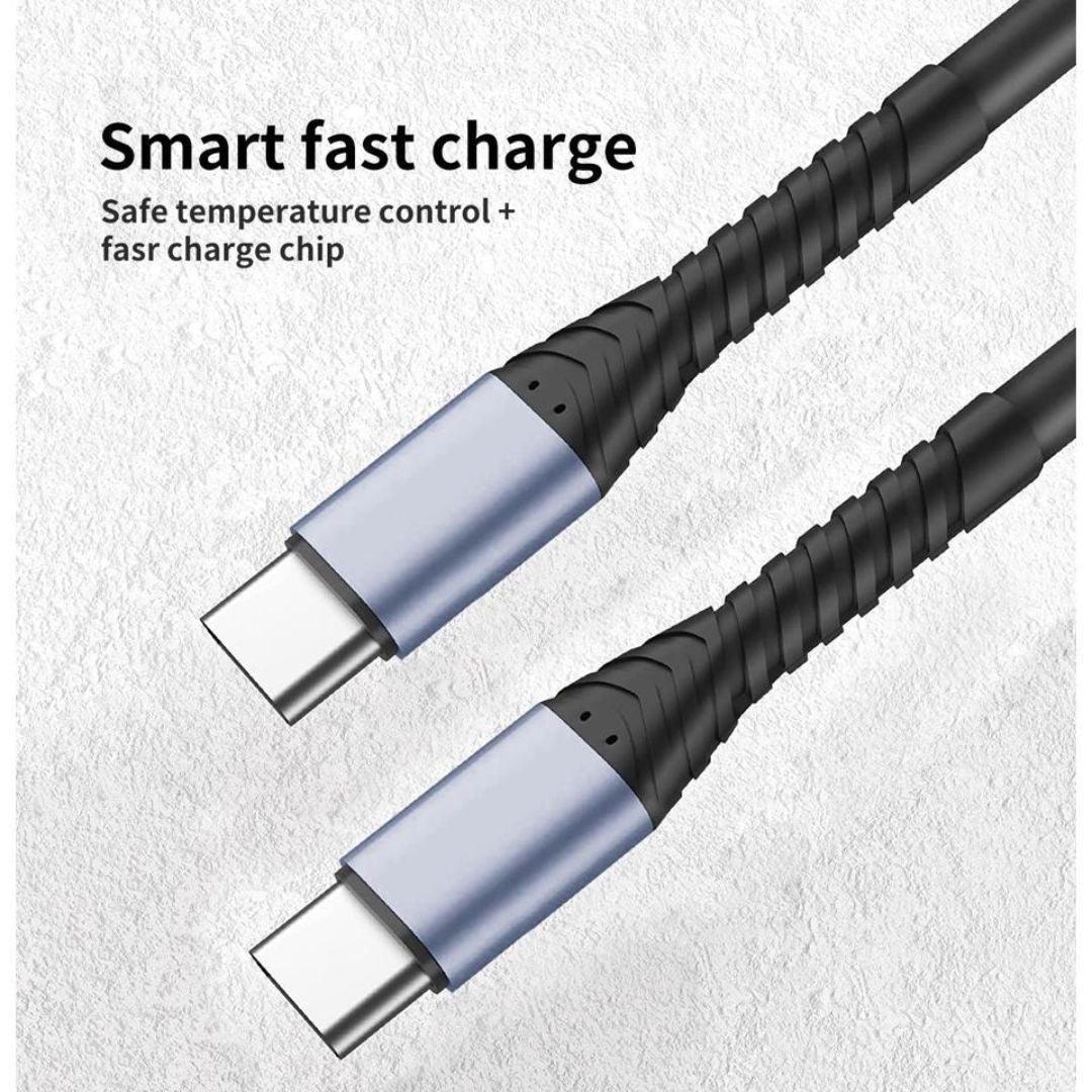 High-Speed USB-C Cable 3Ft USB-C to USB-C Cable ReHisk 10 Packs