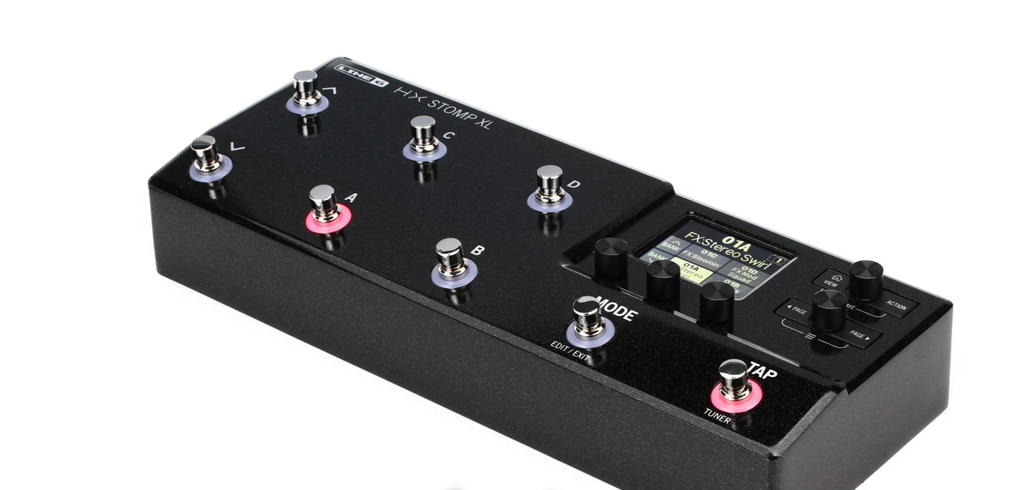 Line 6 HX Stomp XL Guitar Multi-effects Floor Processor -NEW