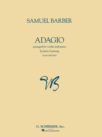 Adagio for Violin and Piano Violin and Piano String Solo -NEW