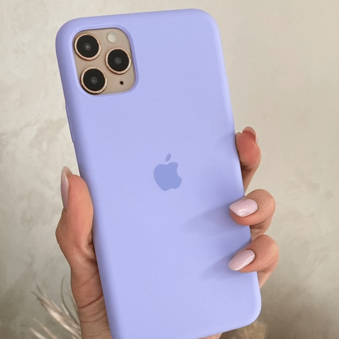 iPhone Silicone Lilac Protective Phone Case Apple