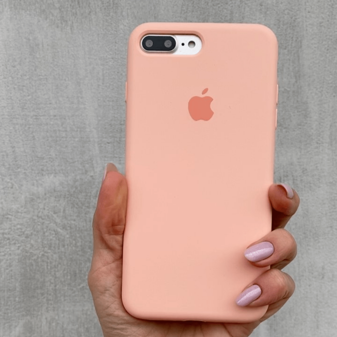 iPhone Silicone Case Begonia Full Body Protective Phone Cover Apple