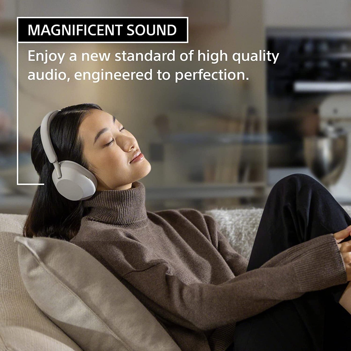 Sony WH‑1000XM5 Premium Noise‑Cancelling Over‑Ear Headphones Bluetooth 5.2
