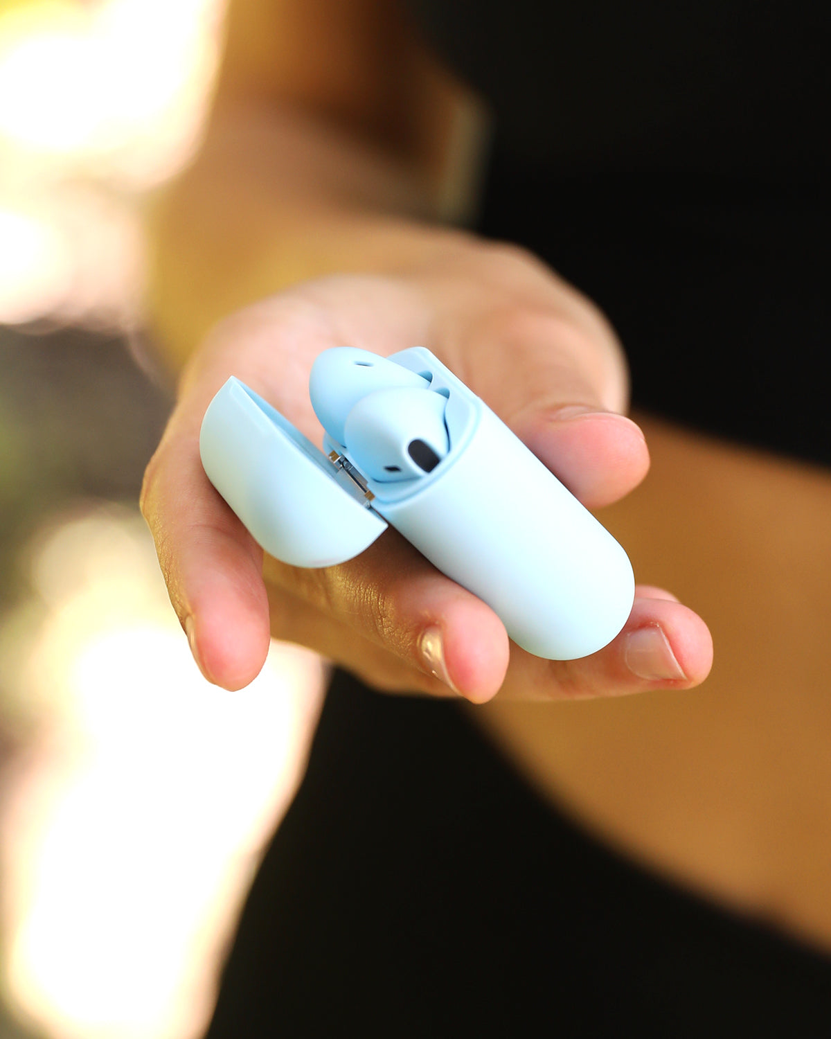 Macaron Earbuds - Light Blue