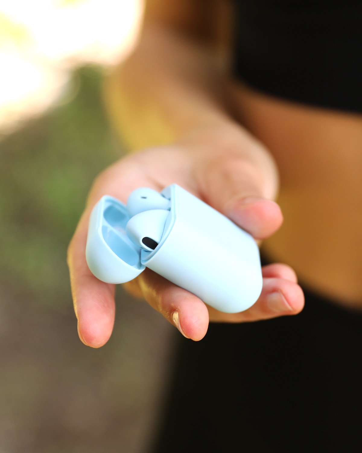 Macaron Earbuds - Light Blue