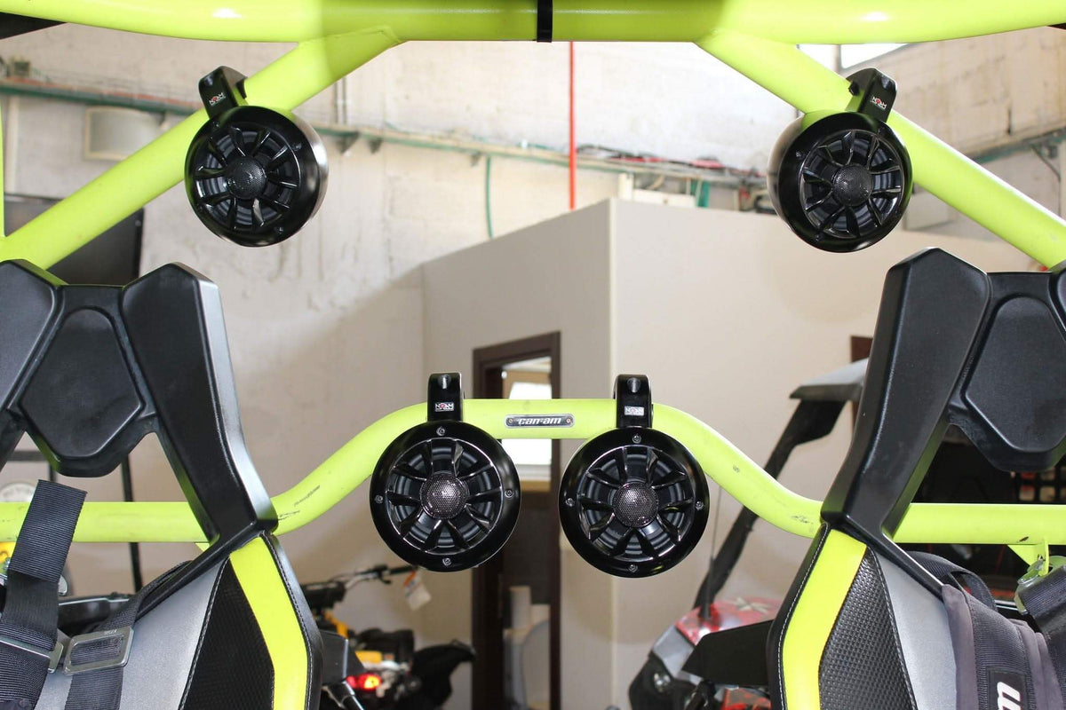 N4 4 Inch Two-Way Marine Speakers for UTV ATV Golf Cart