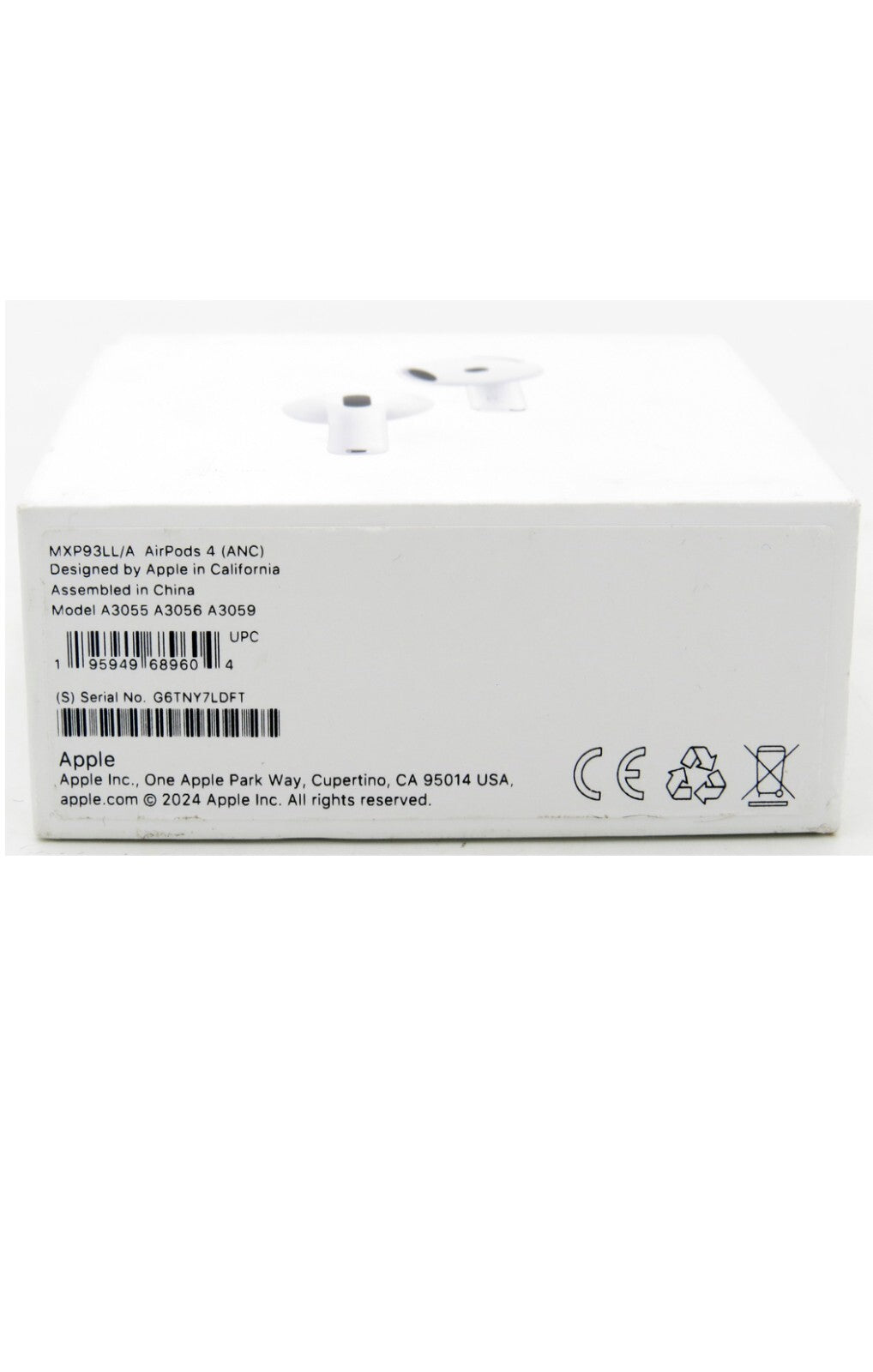 Apple AirPods 4 ANC / Bluetooth Wireless Earbuds