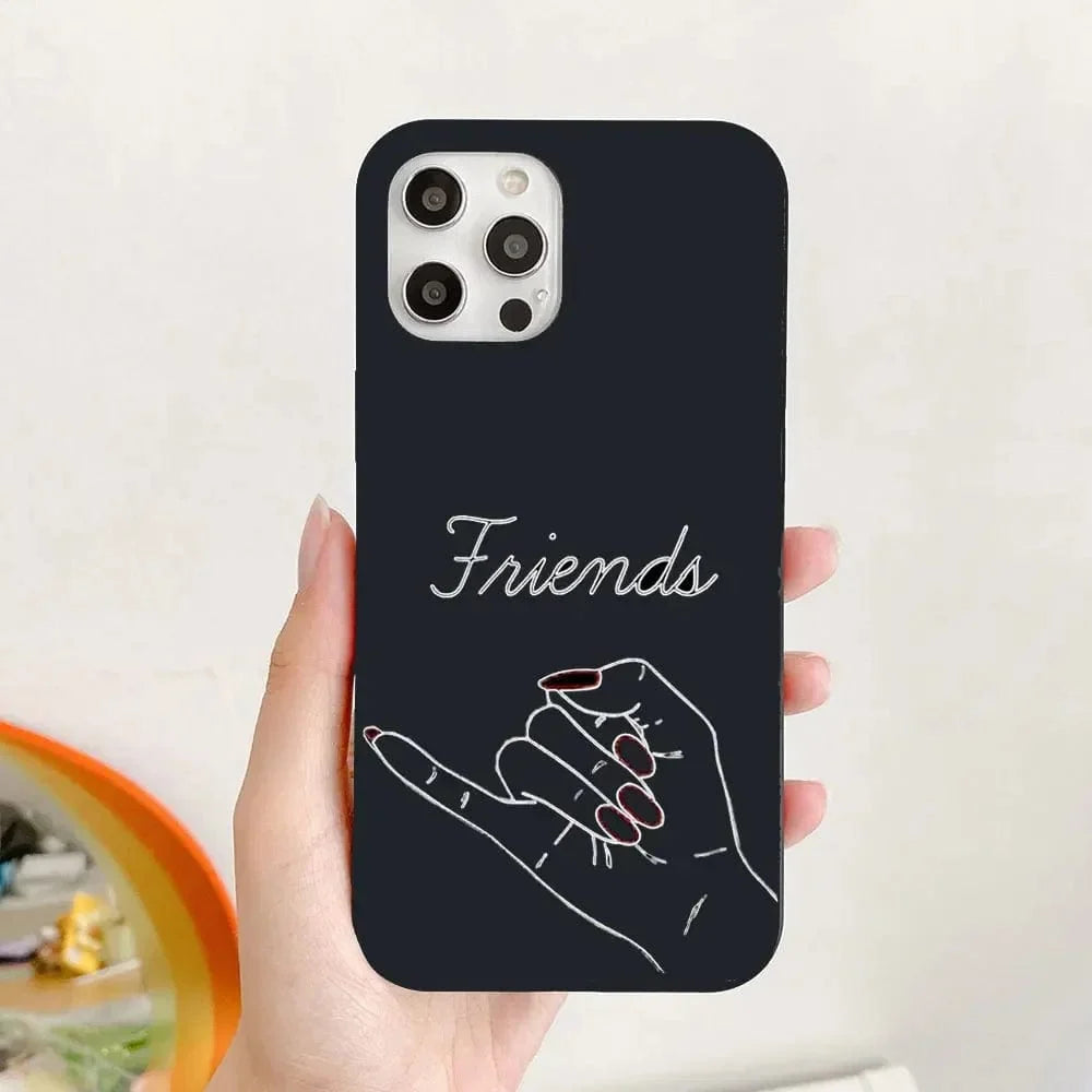 Girls Bff Best Friends Forever Always iPhone Case