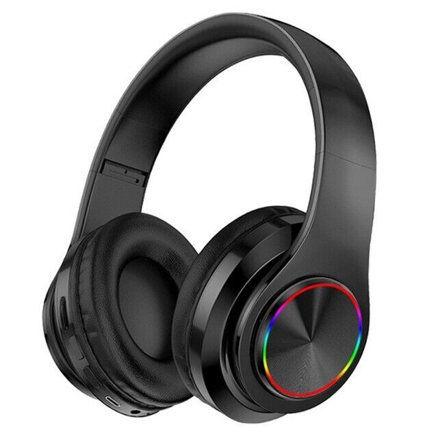 The Perfect Part Super Bass Bluetooth Headphones LED Light