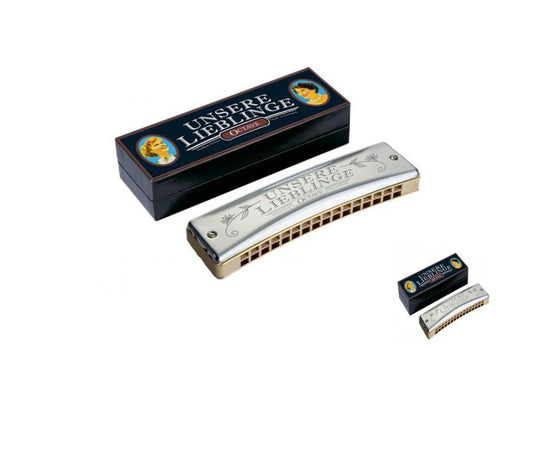 Hohner Unsere Lieblinge 32-Hole Octave Harmonica Key of G-NEW