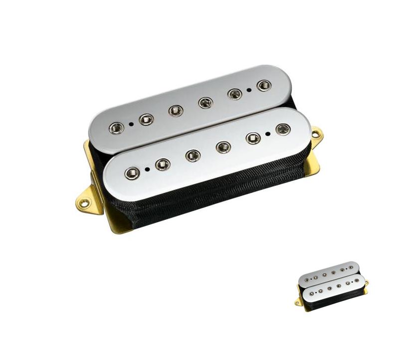 DiMarzio DP100 Super Distortion Humbucker Pickup -Standard spaced-Chrome tops -NEW