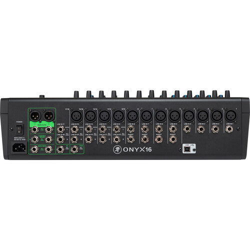Mackie Onyx16 16-channel Analog Mixer with Multi-track USB-NEW