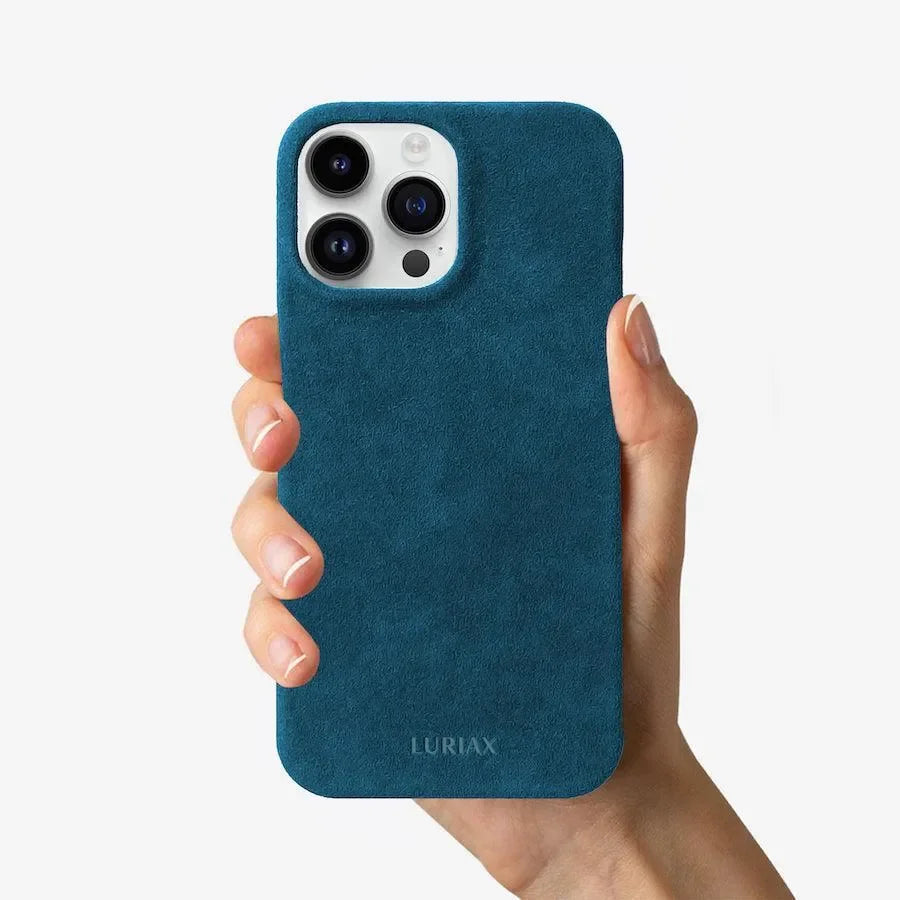 iPhone 14 Slim Alcantara® Case The Minimal by Luriax