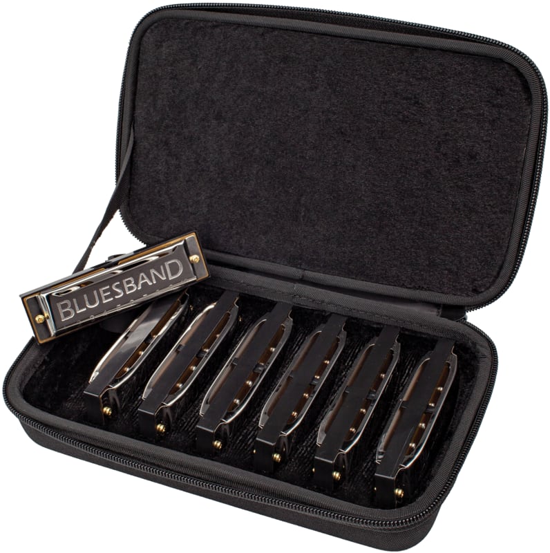 Hohner Blues Band Harmonica (7-pack) -NEW