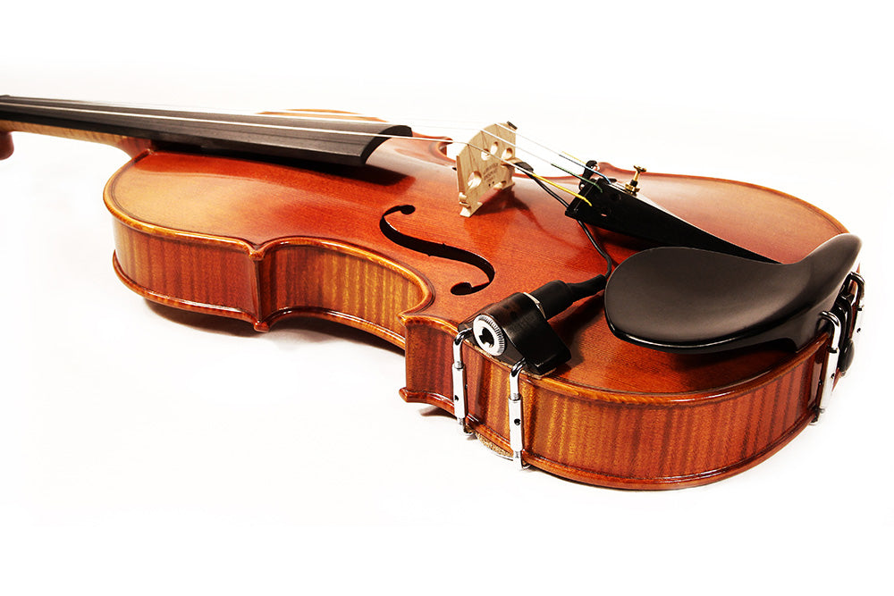KNA VV-3 Portable Piezo Violin/Viola Pickup - Ebony-NEW