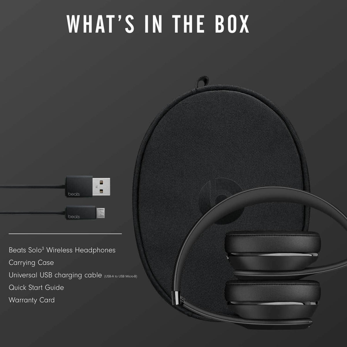Beats Solo3 Wireless High-Performance On-Ear Headphones Beats