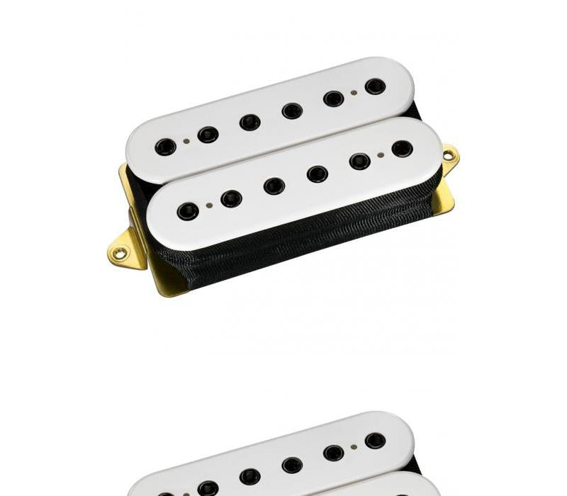 DiMarzio DP152 Super 3, Bridge Humbucker Pickup F-spaced,White with black poles - NEW
