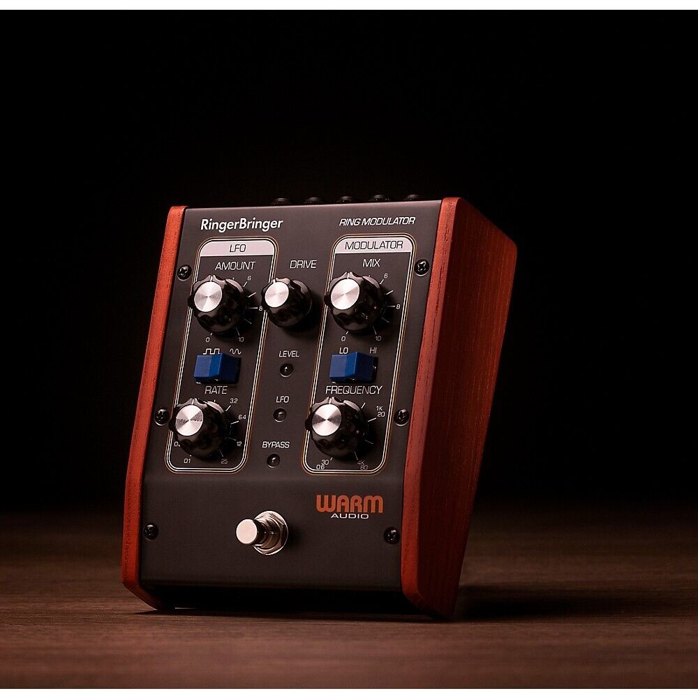 New - Warm Audio RingerBringer Ring Modulator Effects Pedal Black