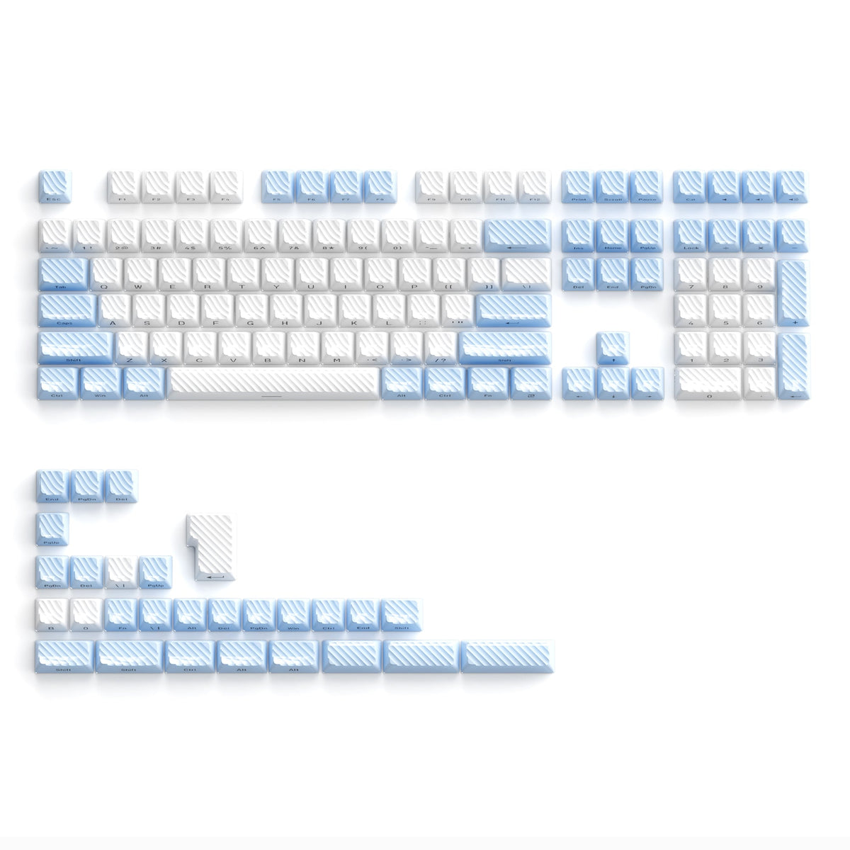 Magic Wave OEM Profile Side-Printed 136-Key PC Keycap Set XVX