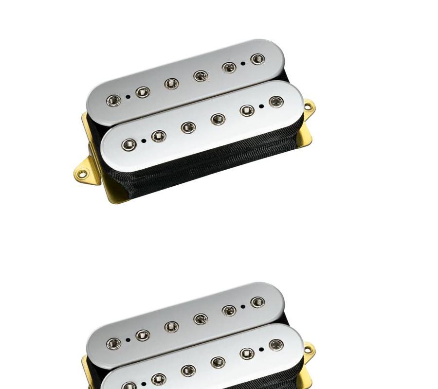 DiMarzio DP152 Super 3, Bridge Humbucker Pickup with F-spaced - Chrome Tops -NEW