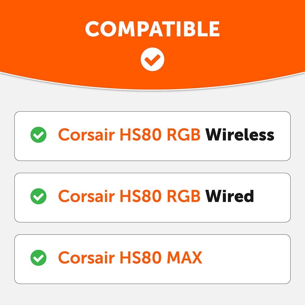 WC FreeZe Cooling Gel Corsair HS80 Earpads