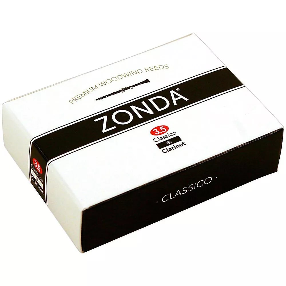 Zonda ZC3035 Classico Bb Clarinet Reed - 3.5 (10-pack)-NEW
