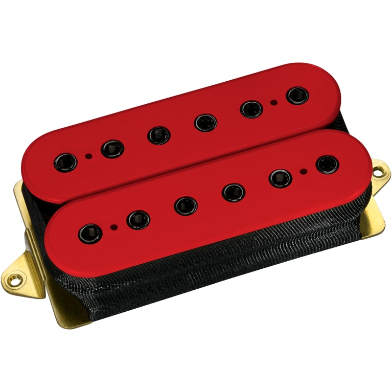 Dimarzio Super distortion Humbucker Bridge Pickup - F-spaced Red with Black pole -NEW