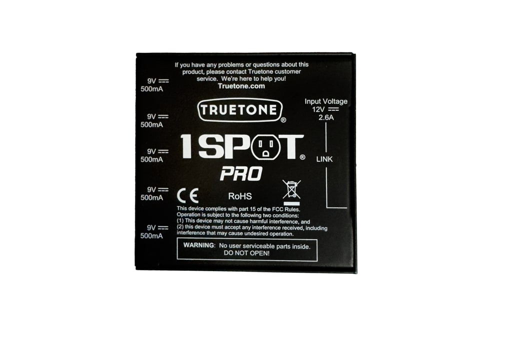 Truetone 1 Spot Pro XP5-PS 5-output Low-profile Isolated Guitar Pedal Power Supply-NEW