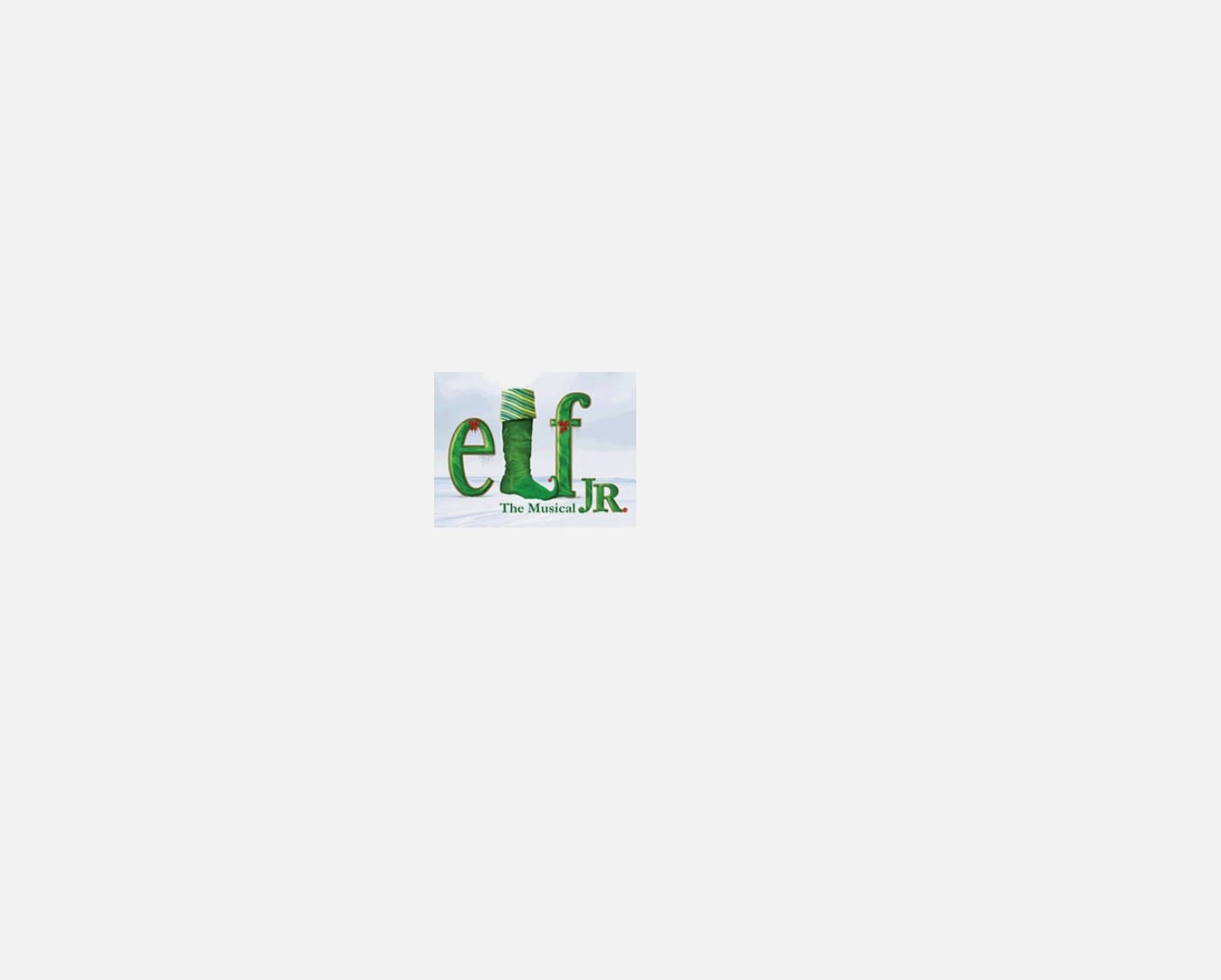 Elf the Musical JR. Audio Sampler & Actor's Script Book, listening CD-NEW