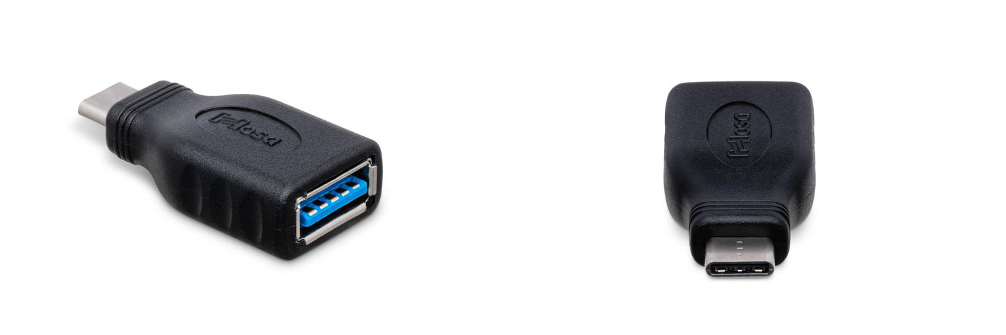 Hosa Technology GSB-314 USB-A Female to USB-C Male 3.0 Adapter