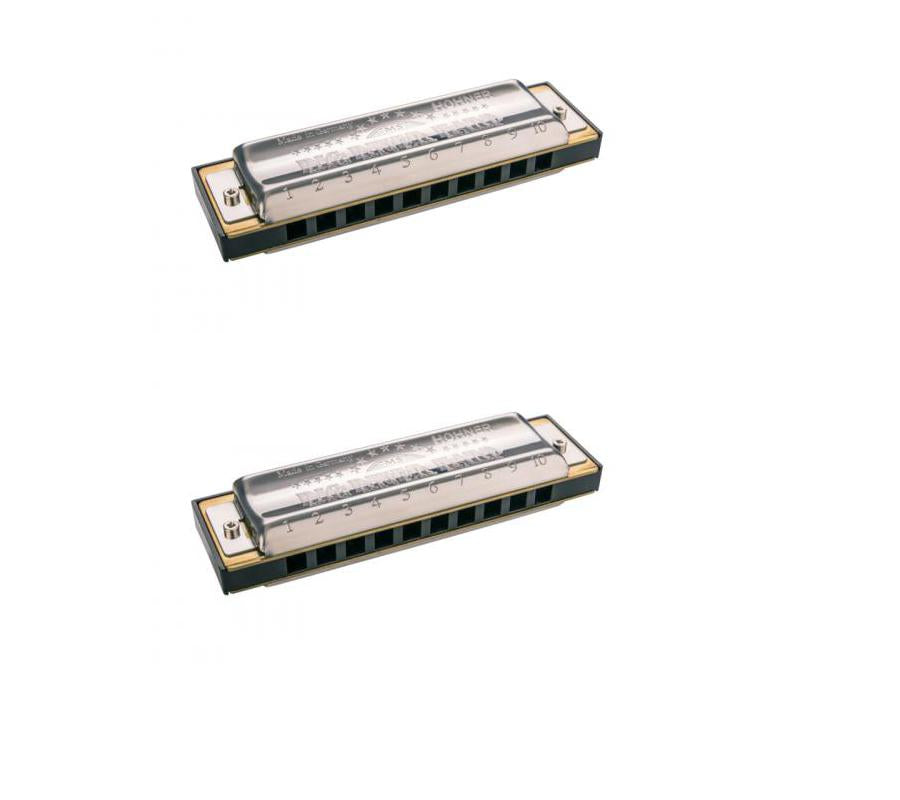 HOHNER 3P590BX Big River Harp Pro Harmonica, 3 Pack-NEW