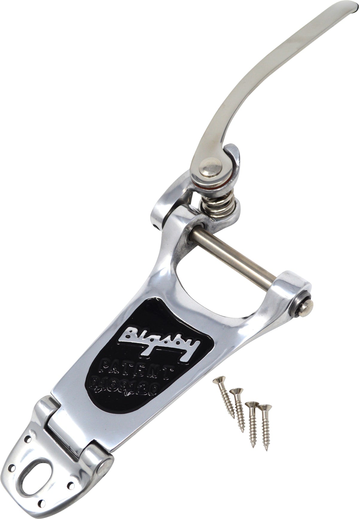 Bigsby® B3LH Vibrato Tailpiece, Left-Hand, Polished Aluminum-NEW
