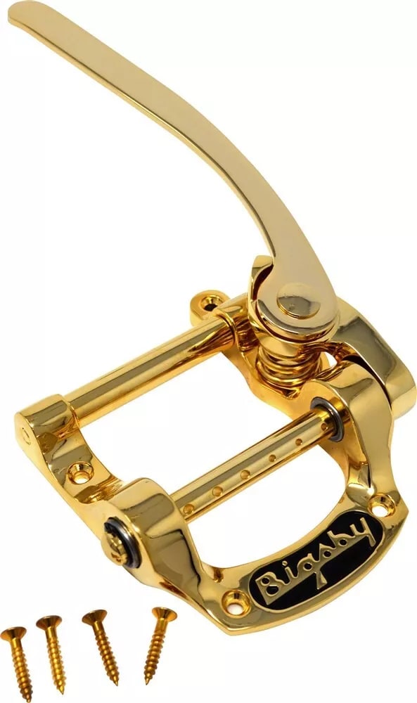 Bigsby B5 String-Through Model (Pinless) - GOLD - New