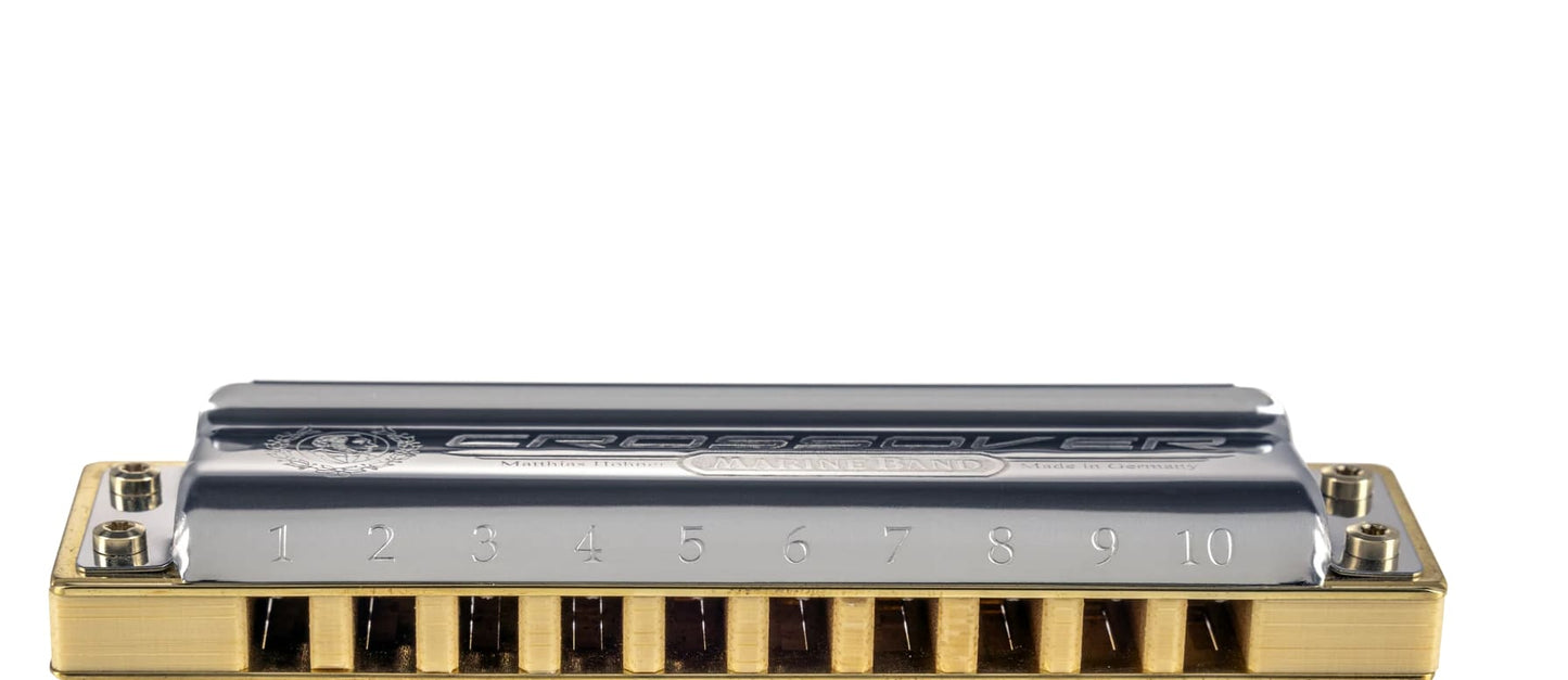 Hohner Marine Band Crossover Harmonica - A Major -NEW