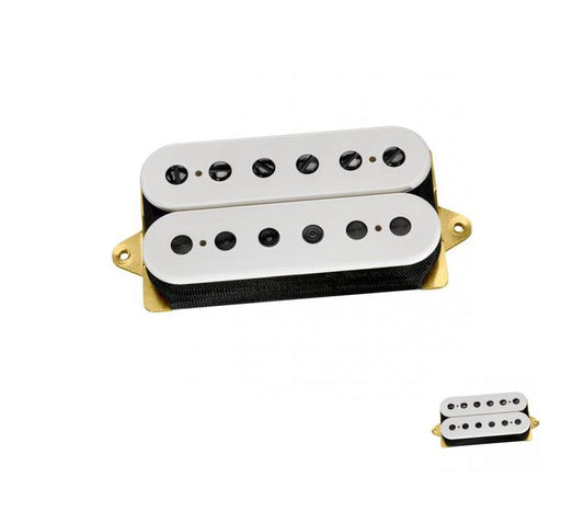 DiMarzio DP155 The Tone Zone Humbucker Pickup F-spaced, white with black pole- NEW