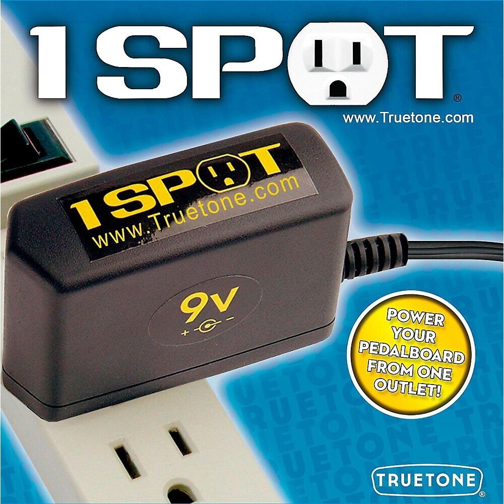 New - Truetone 1 SPOT Slim 9V DC Adapter NW1-US