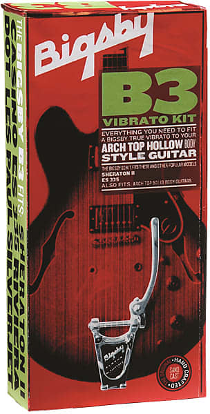 Bigsby B3 Polished Aluminum Vibrato Kit Right Hand