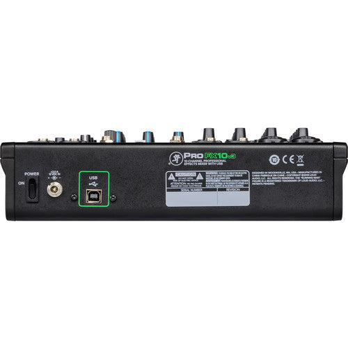 Mackie ProFX10v3 10-channel Mixer with USB and Effects-NEW