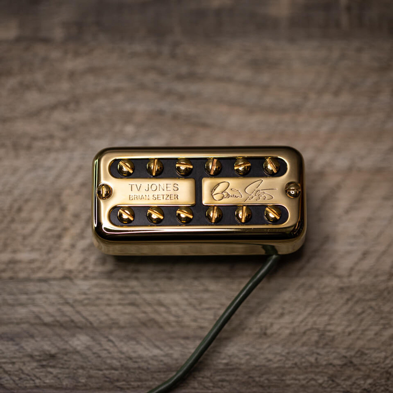 TV Jones Brian Setzer Signature Universal Mount Neck Pickup - Nickel -NEW