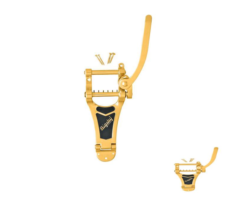 Bigsby Lightening Series Vibrato Tailpiece Gold Guitar Accessory