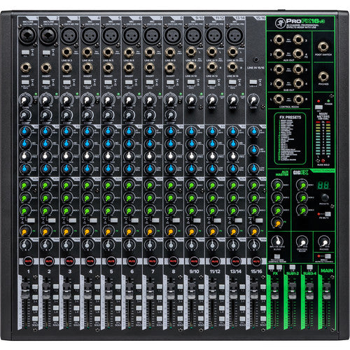 Mackie ProFX16v3 16-channel Mixer with USB and Effects-NEW