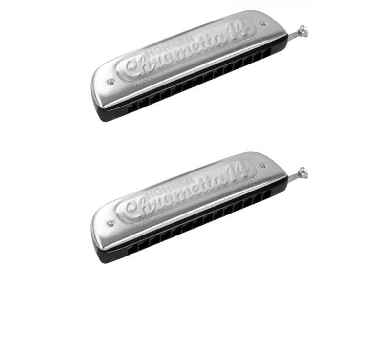 Hohner 257-C Chrometta 14 Harmonica, Chromatic, Key of C, Major-NEW