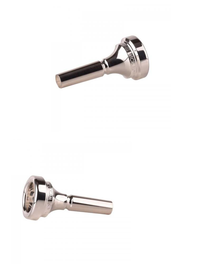 Denis Wick Classic Trombone Mouthpiece, Silver-Plated, 4BS- NEW