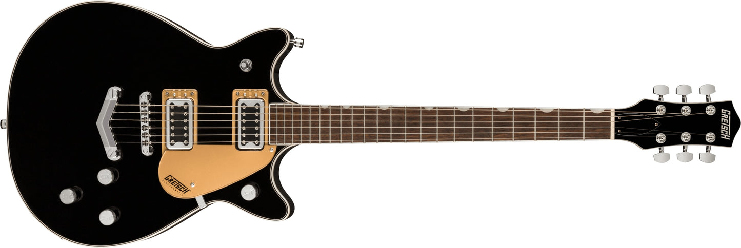 Gretsch G5222 Electromatic Double Jet BT Electric Guitar - Black-NEW