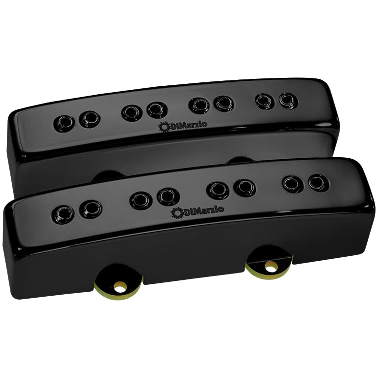 DiMarzio Relentless J Bass Pickup Set - Gloss Black Metal-NEW