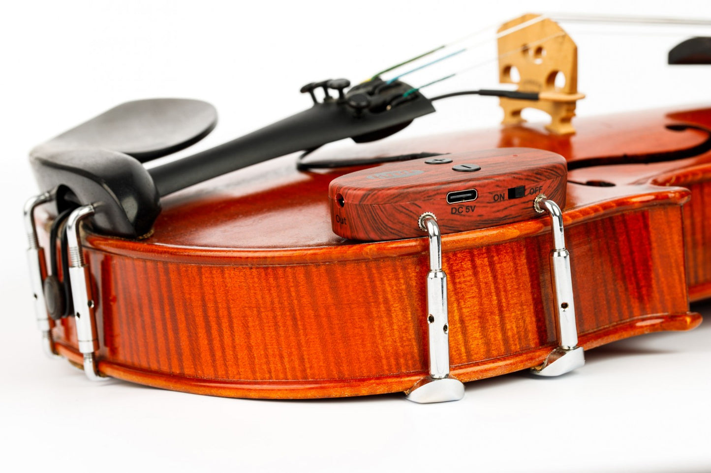 KNA VV-Wi Portable Piezo Violin/Viola Pickup - Wireless or Wired-NEW