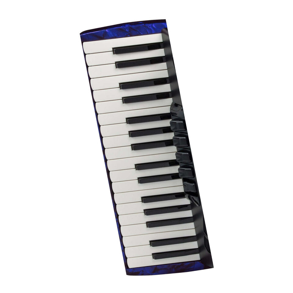 Hohner Bravo III 72 Chromatic Piano Key Accordion - Blue -NEW