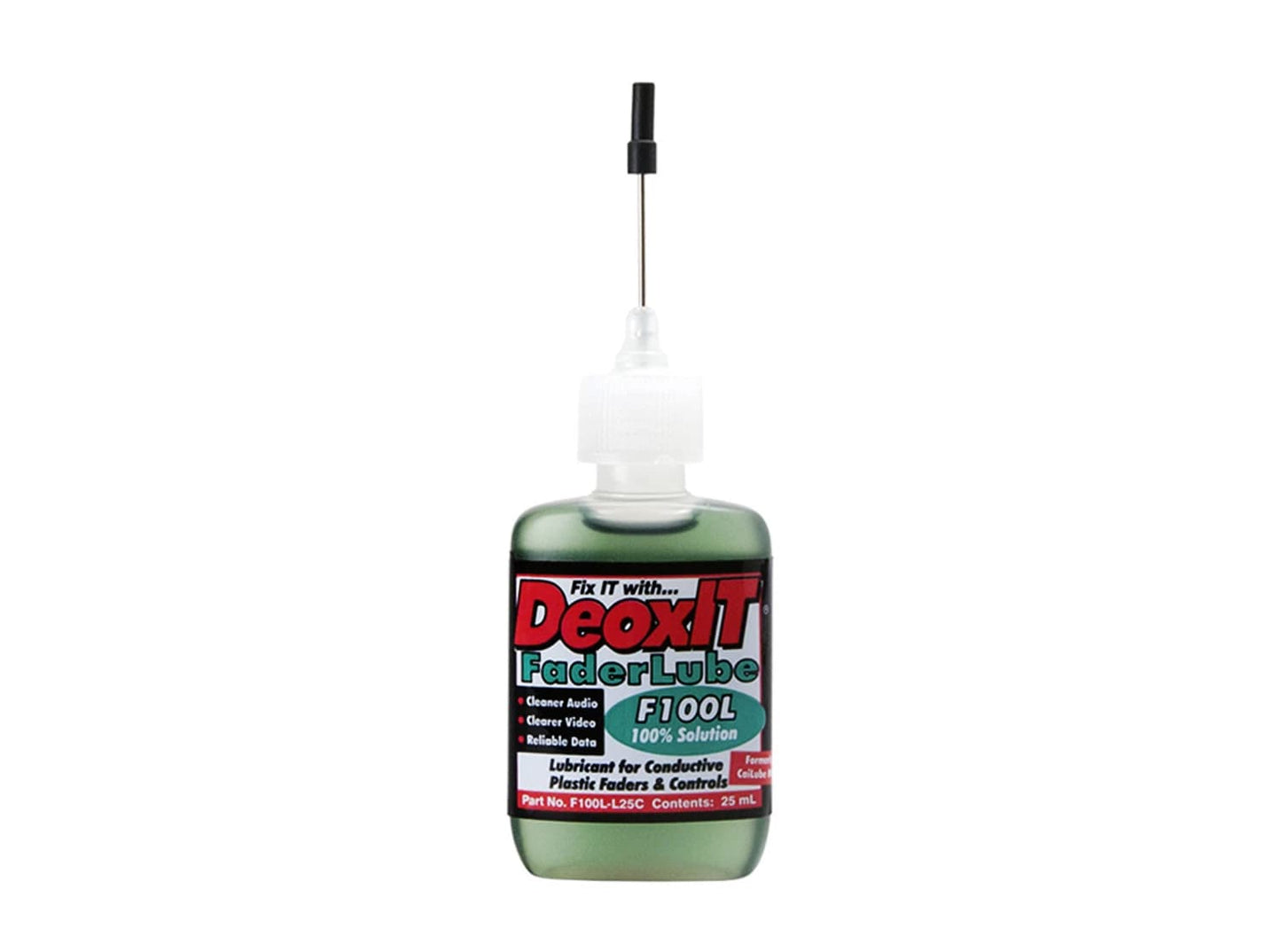 Hosa F100L-L25C CAIG DeoxIT F100L 100% 25ml FADERLUBE - PERFECT CIRCUIT - New